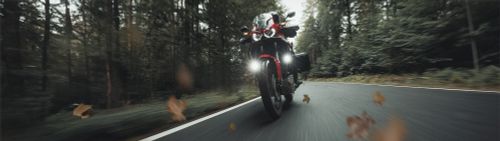 Moto en carretera