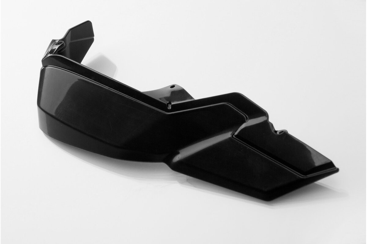 Cubre puños de goma universal para moto color negro