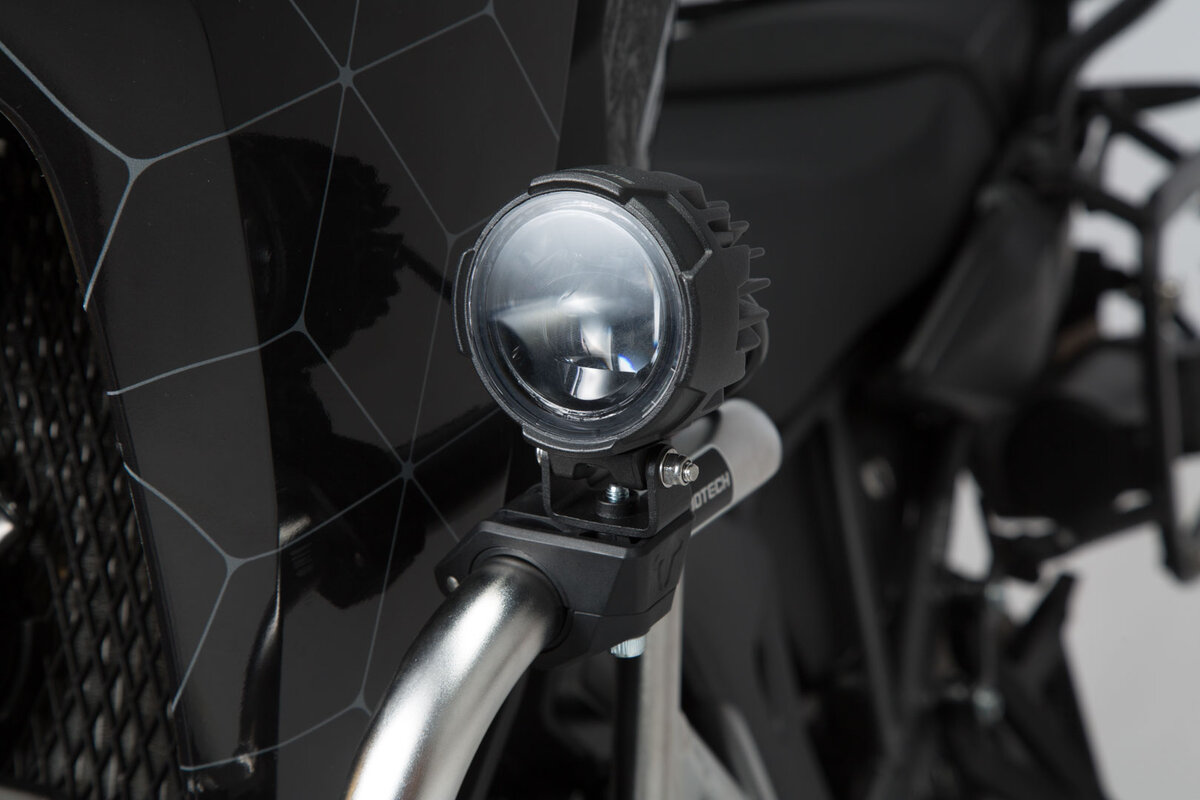 Motorrad Nebelscheinwerfer mit Halterung, für KTM Modelle.