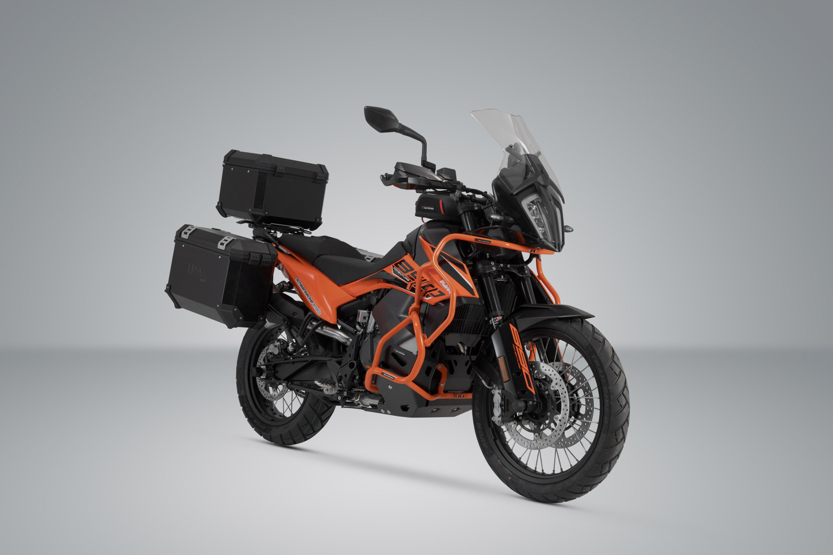 Adventure-Set Schutz Orange. KTM 790 Adv/R (19-21), 890 Adv/R (20-22).