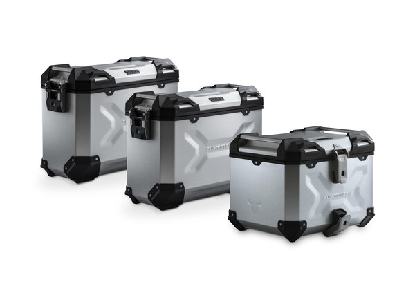 Adventure set luggage Silver. KTM 790 Adv/R (19-), 890 Adv/R (20-).