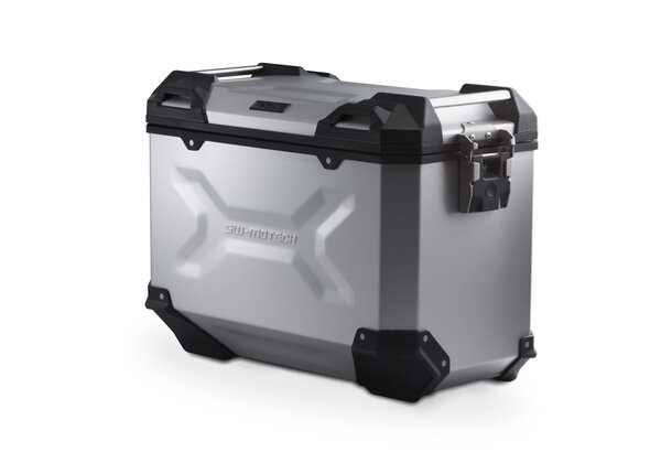 TRAX ADV L Side case. Aluminum. 45 l. Right. Silver.