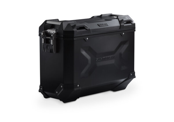 TRAX ADV M Side case. Aluminum. 37 l. Left. Black.