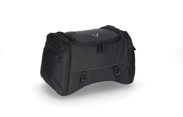 ION M tail bag 26-36 l. Black. 600D Polyester / Soft-Vinyl.