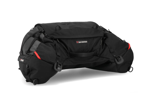 Bolsa trasera PRO Cargobag 1680D Nailon ballistic. Negro/Antracita. 50 l.