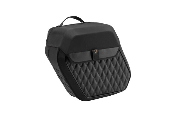 Sacoche latérale pour support LH2 Legend Gear  25,5 l. 600D polyester/similicuir. SLH gauche.