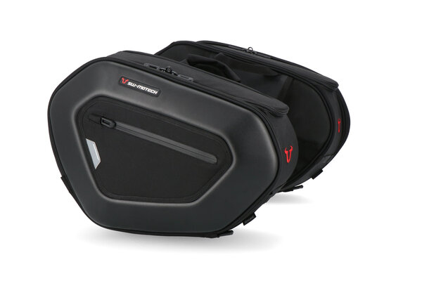 PRO BLAZE saddlebag set Black. Honda CBF 500/600/1000.