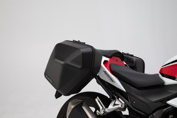 URBAN ABS Seitenkoffer-System 2x 16,5 l. Honda CB500F (16-18) / CBR500R (16-18).