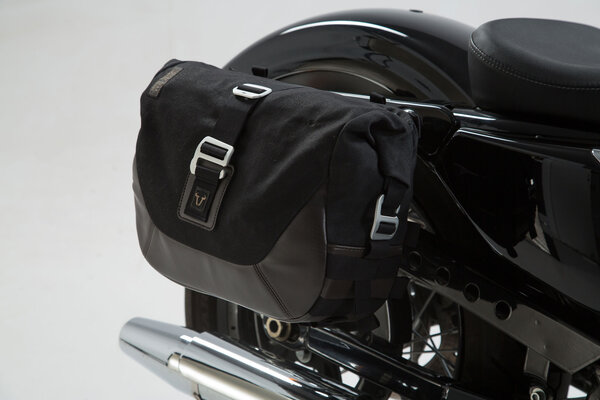 Legend Gear side bag system LC Harley-Davidson Sportster models (04-).