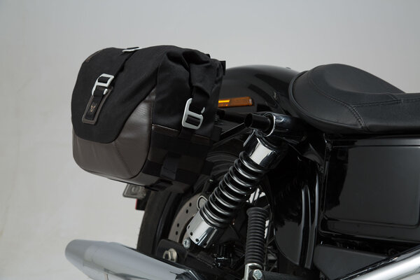 Legend Gear sistema di borse laterali LC Harley-Davidson Dyna Wide Glide (09-17).