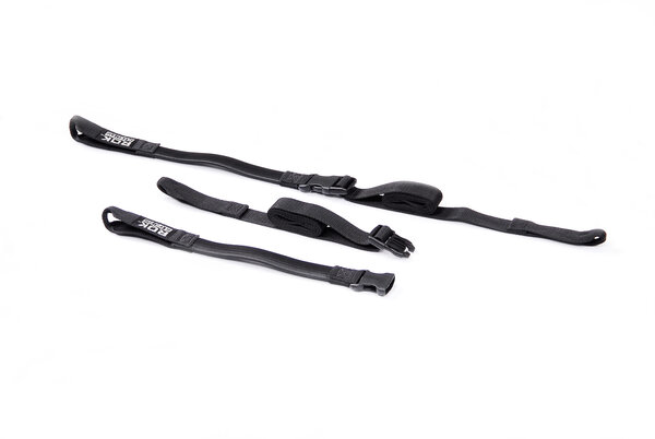 ROK straps 2 adjustable straps. Black. 500-1500 mm.