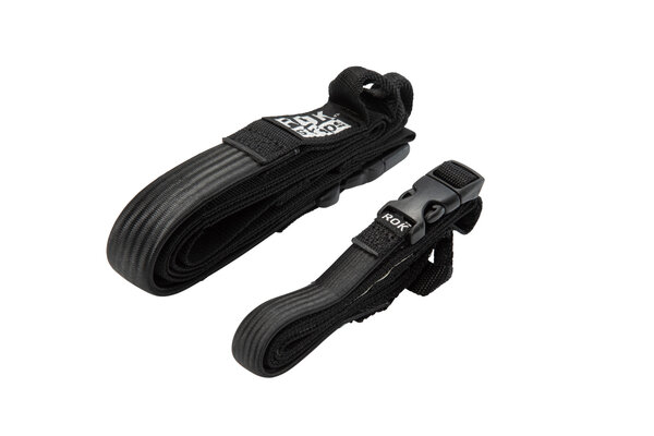 ROK straps 2 adjustable straps. Black. 310-1060 mm.