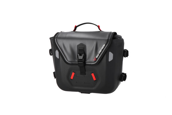 SysBag WP S con placa adaptadora a la derecha 12-16l. Impermeable. Para soportes laterales.