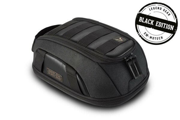 Legend Gear Magnet-Tankrucksack LT1-Black Edition 3,0 l - 5,5 l. Magnet-Halterung. Wasserabweisend.