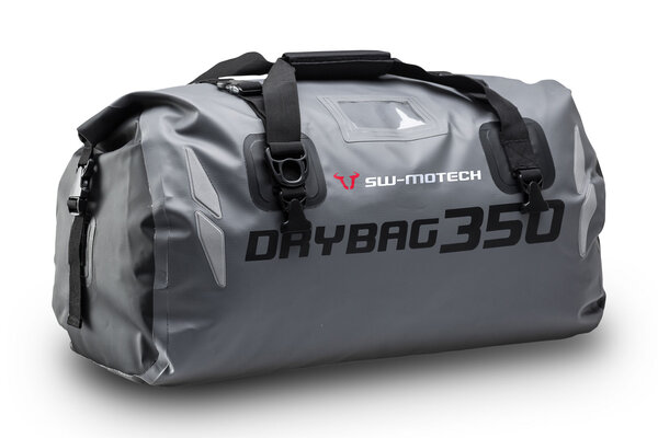 Drybag 350 tail bag 35 l. Grey/black. Waterproof.