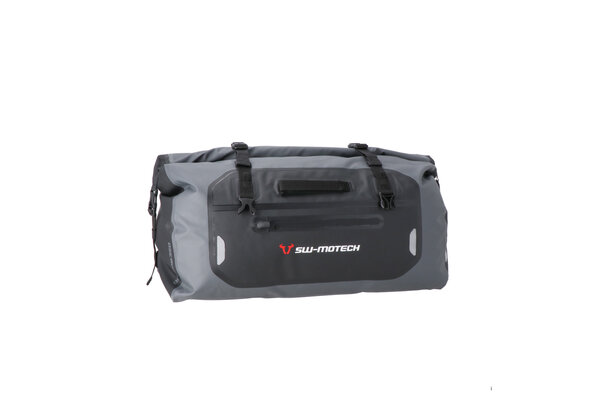 Drybag 350 tail bag 35 l. Grey/black. Waterproof.