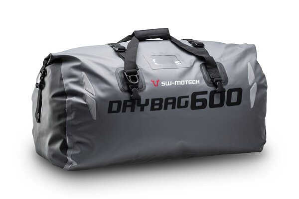 Borsa posteriore Drybag 600 60 l. Grigio/nero. Impermeabile.