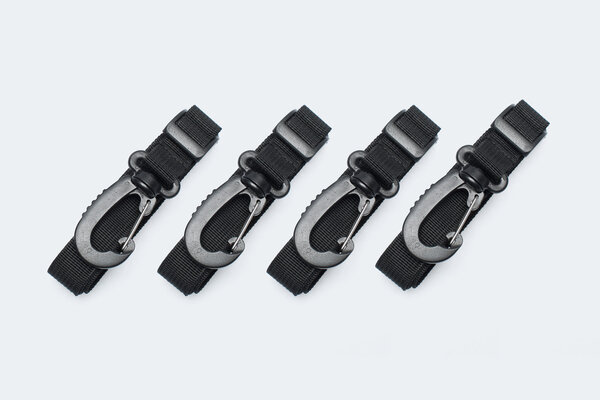 4 sangles de serrage Drybag M/L 4 sangles de serrage pour Drybag M/L.