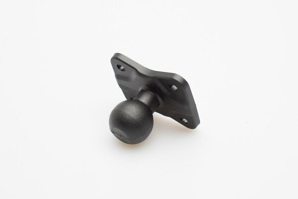 1" ball for GPS mount For RAM arm. Black.