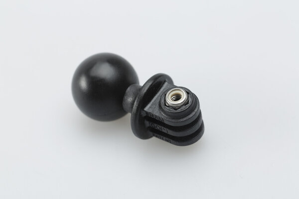 1" ball for GoPro camera For RAM arm. Black.