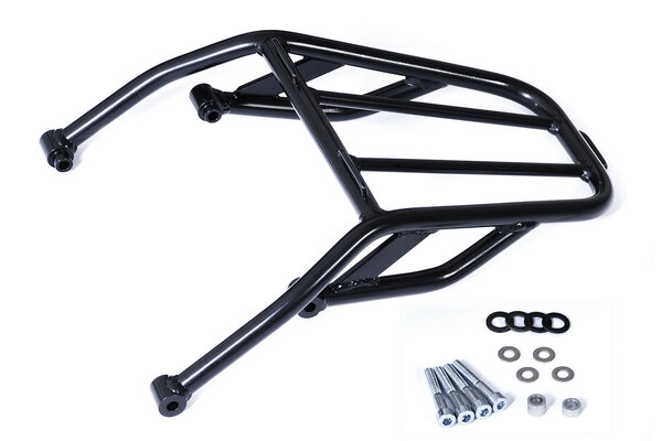 Top rack Tubular steel. Black. Yamaha XT 600 (90-03).