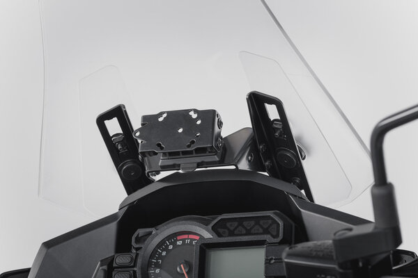 Navi-Halter im Cockpit Schwarz. Kawasaki Versys 1000 (15-17).