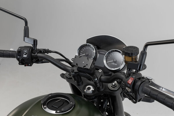 Navi-Halter im Cockpit Schwarz. Kawasaki Z900RS/ Cafe / SE (17-).