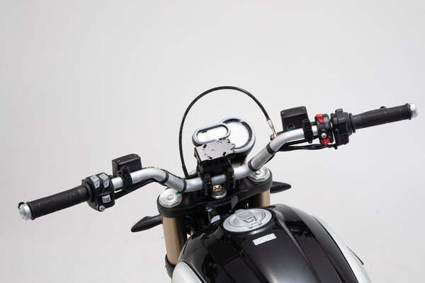 Supporto navigatore per manubrio Nero. Ducati Scrambler 1100/ Special/ Sport (17-).