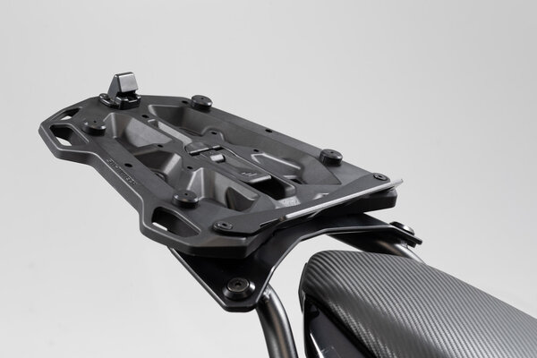 Adapterplatte für STREET-RACK Gepäckträger Für Givi/Kappa mit Monolock. Schwarz.