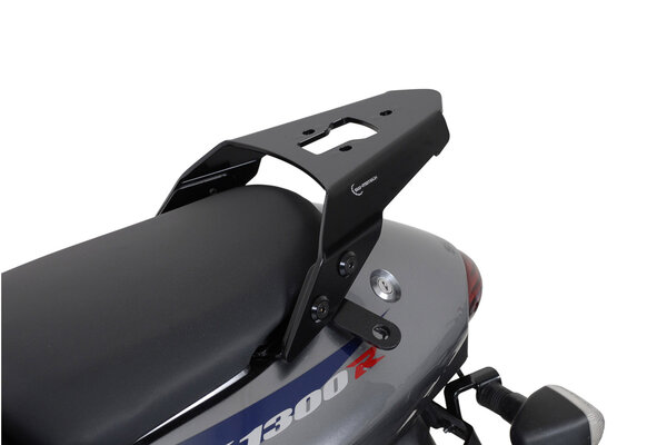 Porte-bagages ALU-RACK Noir. Suzuki GSX 1300 R Hayabusa (99-07).