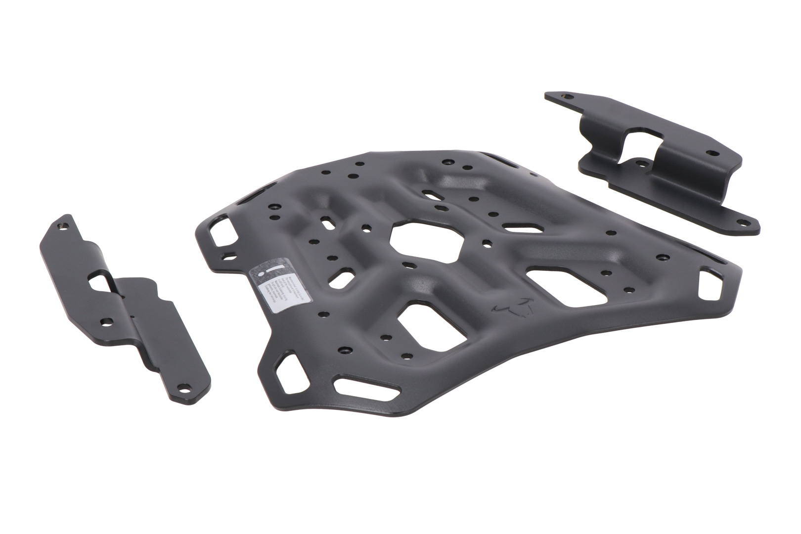 Portabagagli ADVENTURE-RACK Nero. BMW F 750/800/850 GS. Telaio acciaio inox.