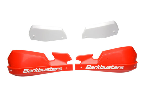 VPS Handprotektoren-Kit Rot. Für konische Lenker. Honda CRF250R, CRF450R.