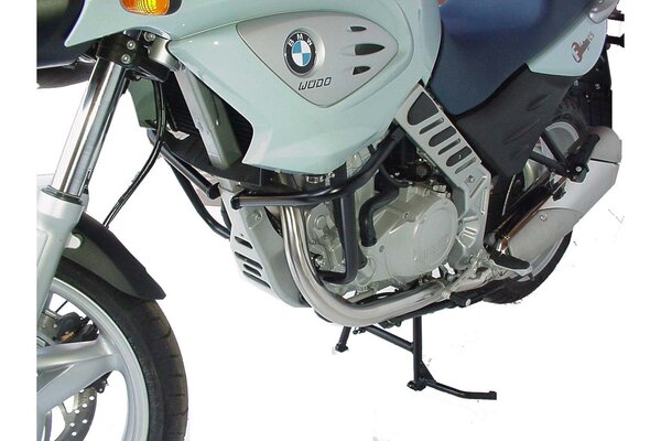 Béquille centrale Noir. BMW F 650 CS Scarver (02-06).