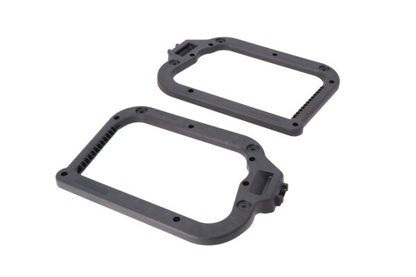 Kit de adaptadores para soportes laterales PRO Para maletas Hepco&Becker. Montaje de 2 maletas.