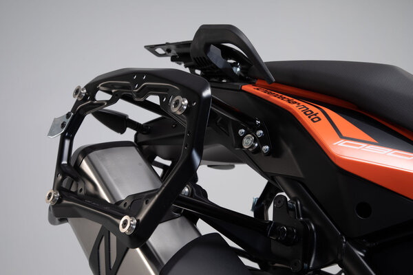 Support latéral PRO Noir. KTM 1050/1090/1190 Adv,1290 SAdv.