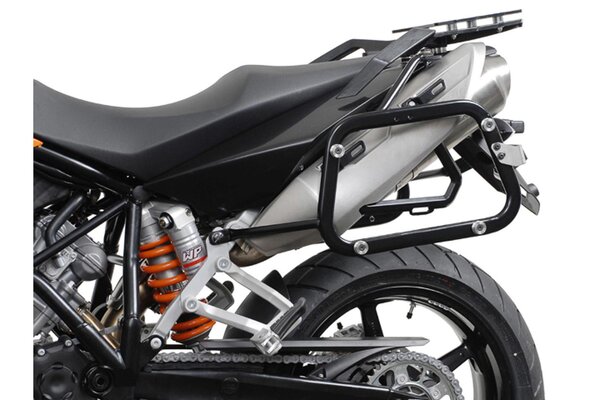 Soportes laterales EVO Negro. KTM 990 SM / SM-T / SM-R / 950 SM