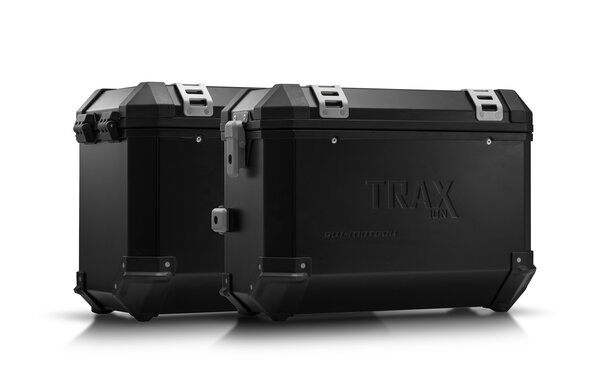 TRAX ION Alukoffer-System Schwarz. 37/45 l. BMW F 800 R (09-)/F 800GT (12-).