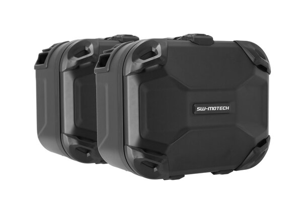 Sistema de maletas rigidas DUSC Negro. 41/41 l. MT-09 Tracer/900 Tracer (14-18).