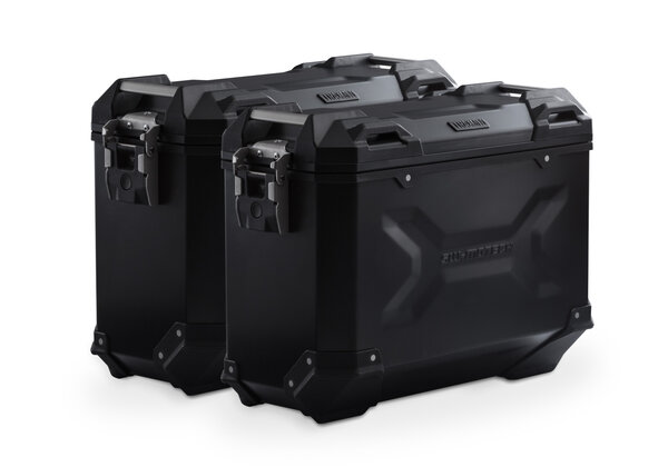 TRAX ADV aluminium case system Black. 37/37 l. Yamaha MT-07 Tracer (16-).