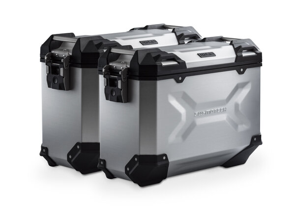 TRAX ADV aluminium case system Silver. 37/37 l. Honda X-ADV (16-20).