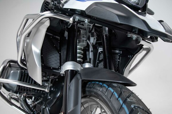 Radiator guard Black. BMW R 1200 GS (16-18), R 1250 GS (18-).