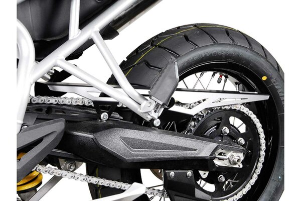 Chain guard Black. Triumph Tiger 800 models (10-).