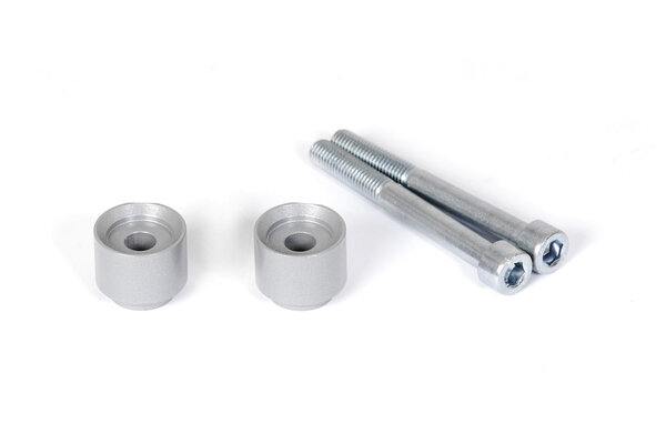 Bar riser H=20 mm. Silver. BMW F 650/700 GS, F800GS/Adv.