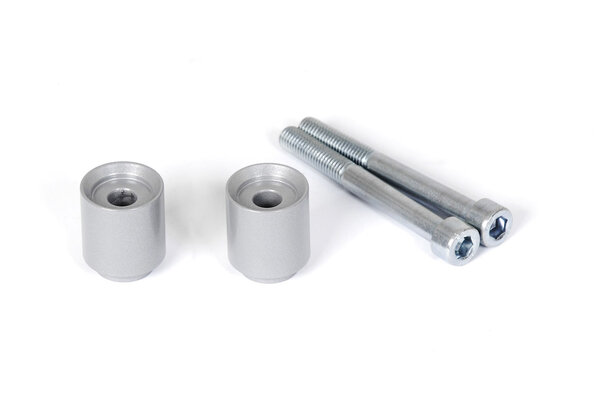 Bar riser H=30 mm. Silver. BMW F700GS, F800GS/Adventure.