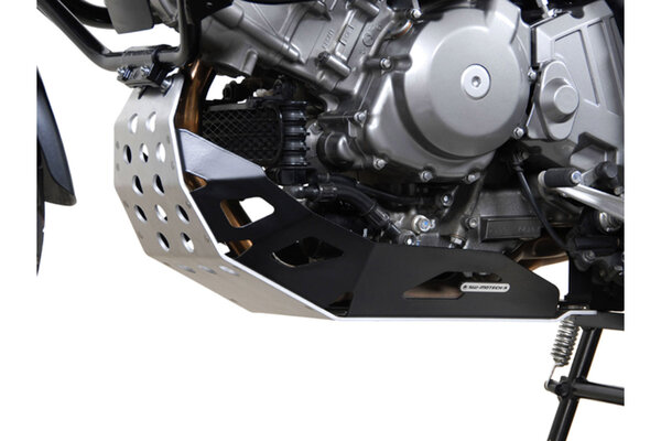 Engine guard Black. Suzuki DL650 V-Strom (04-10). Generation-2.