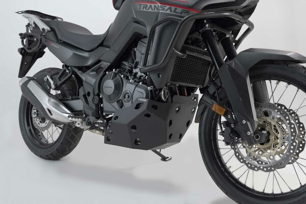 Protección del motor Negro. Honda XL750 Transalp (22-).