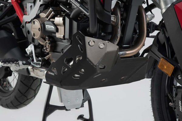 Protección del motor Negro. Honda CRF1100L/Adv Sports (19-) con SBL.