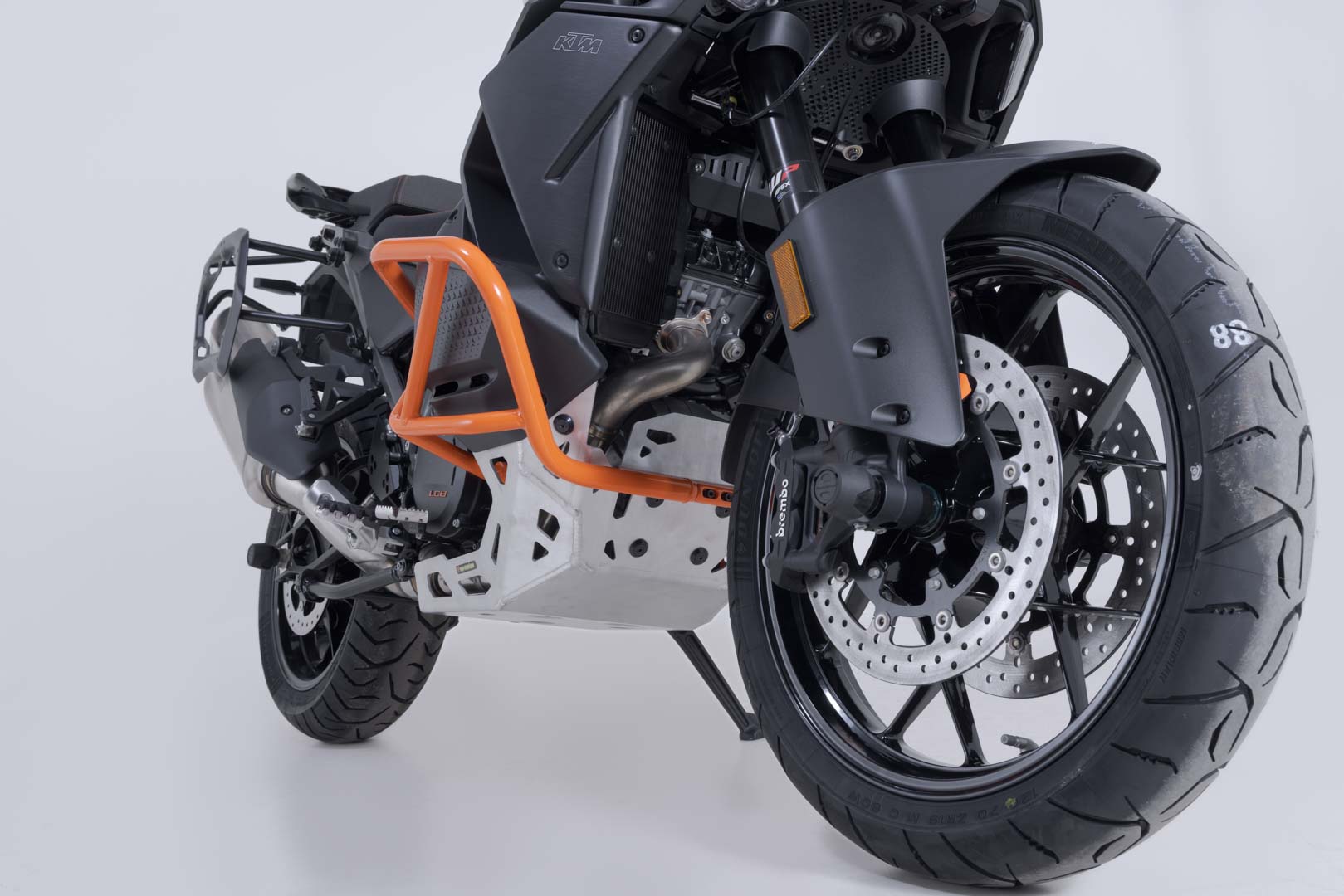 Sabot moteur Argent. KTM 1290 / 1390 Super Adventure (21-).