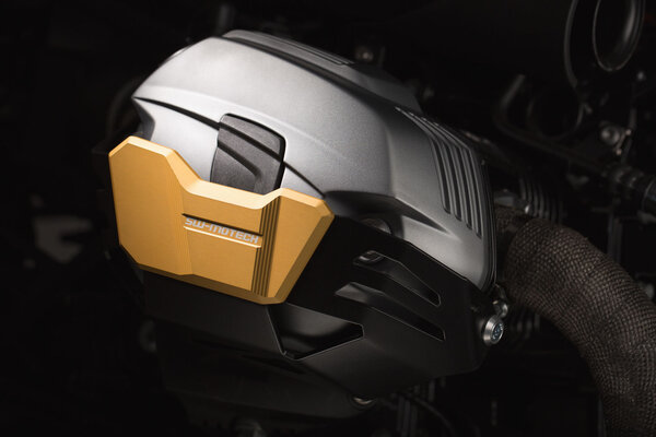 Cylinder guard Golden. BMW R1200 R / GS / Adv, R nineT.