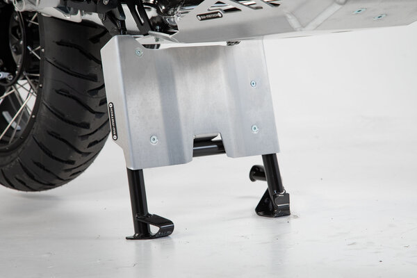 Extension de sabot moteur pour béquille centrale Gris. BMW R1200GS (12-18), R1250GS (18-).
